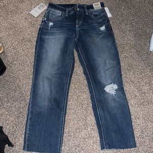 Silver Jeans from Maurice’s. Brand new with tags.